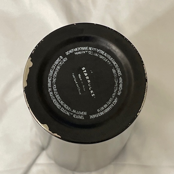 Starbucks Tumbler BLACK Stainless Steel Hot Cold Cup 24oz - Picture 6 of 7